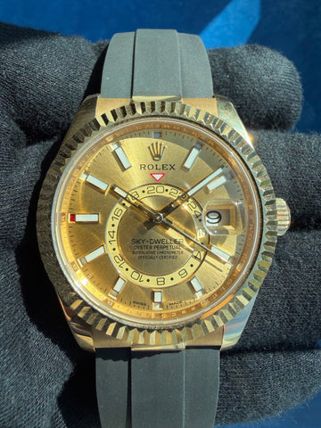 Rolex Sky-Dweller Champagne Dial