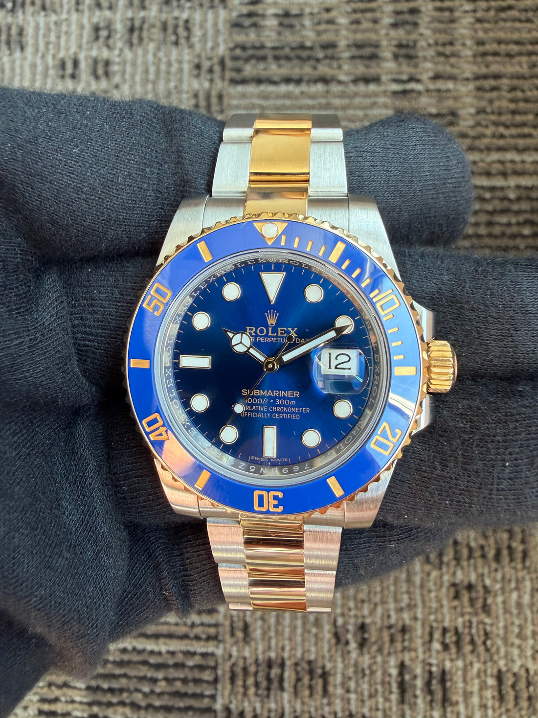 Rolex Submariner Date "Bluesy"