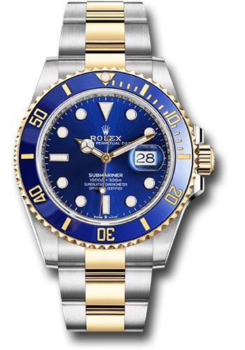 Rolex Steel and Gold Submariner Date - Blue Bezel & Blue Dial "Bluesy" - 126613LB