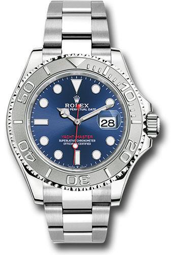 Rolex Steel and Platinum Yacht-Master 40 Blue Dial "Captain America" 126622