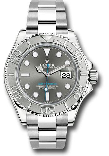 Rolex Steel and Platinum Yacht-Master 40 Rhodium Dial - 126622