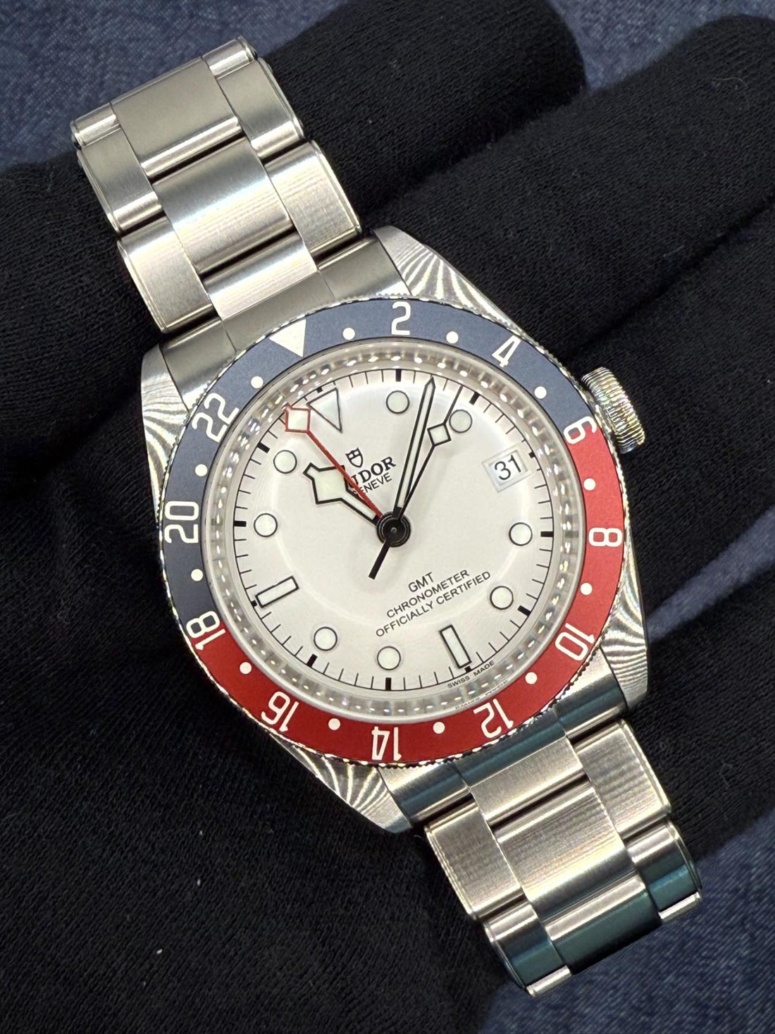 Tudor Black Bay GMT "Pepsi" White Dial