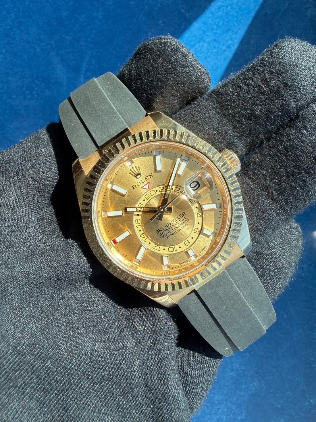 Rolex Sky-Dweller Champagne Dial