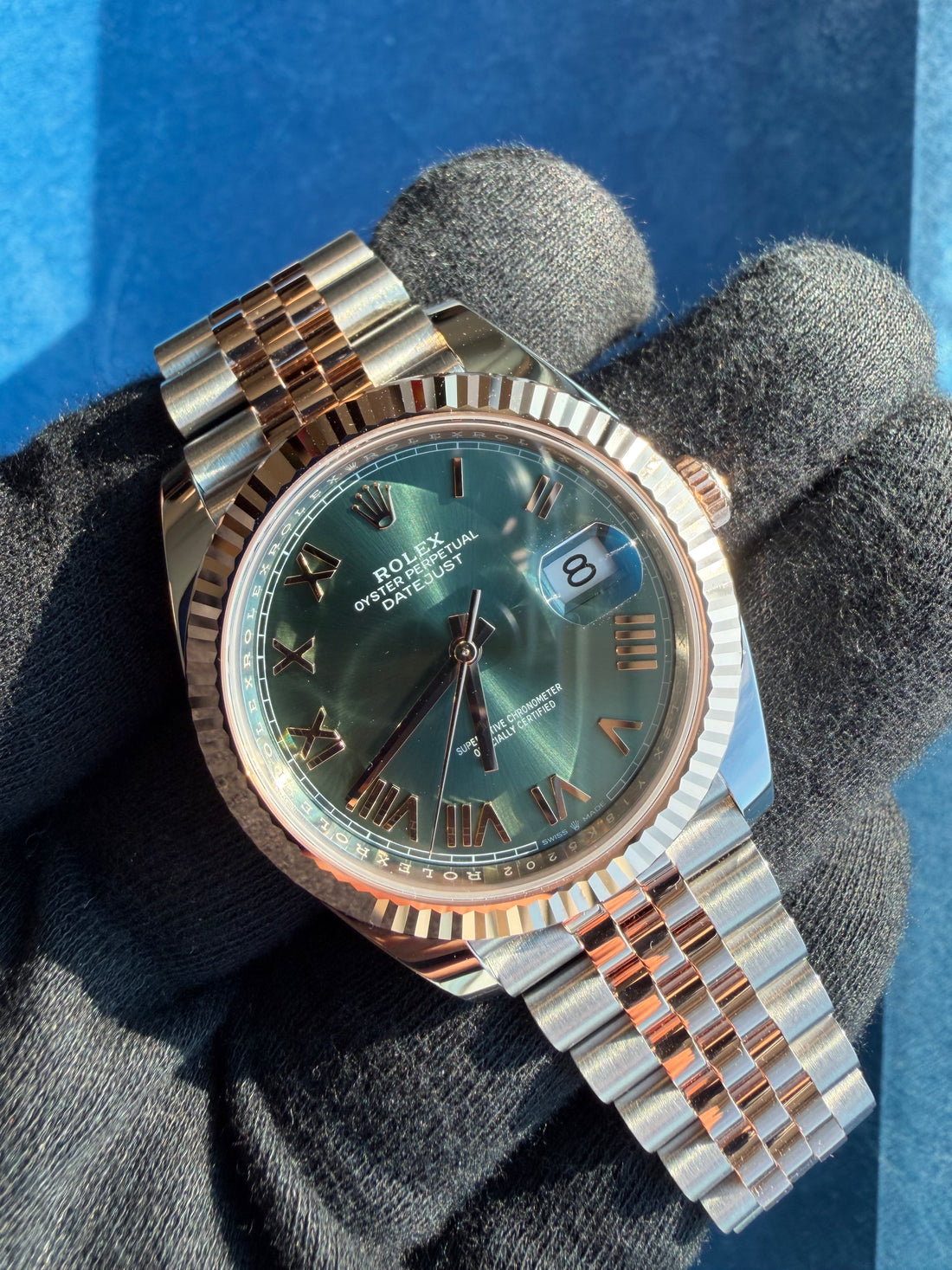 Rolex Datejust 41 Olive Dial