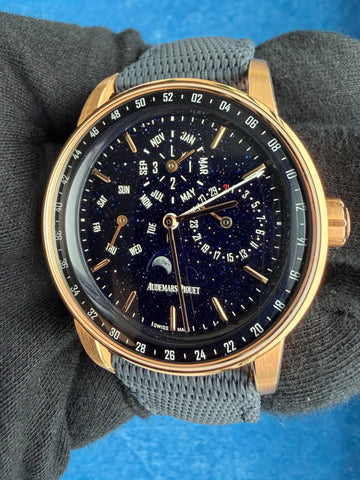 Audemars Piguet Code 11.59 Blue Aventurine Dial