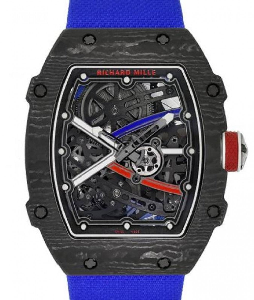 Richard Mille Automatic Winding Extra Flat S≈Ωbastien Ogier Carbon TPT RM 67-02 - BRAND NEW
